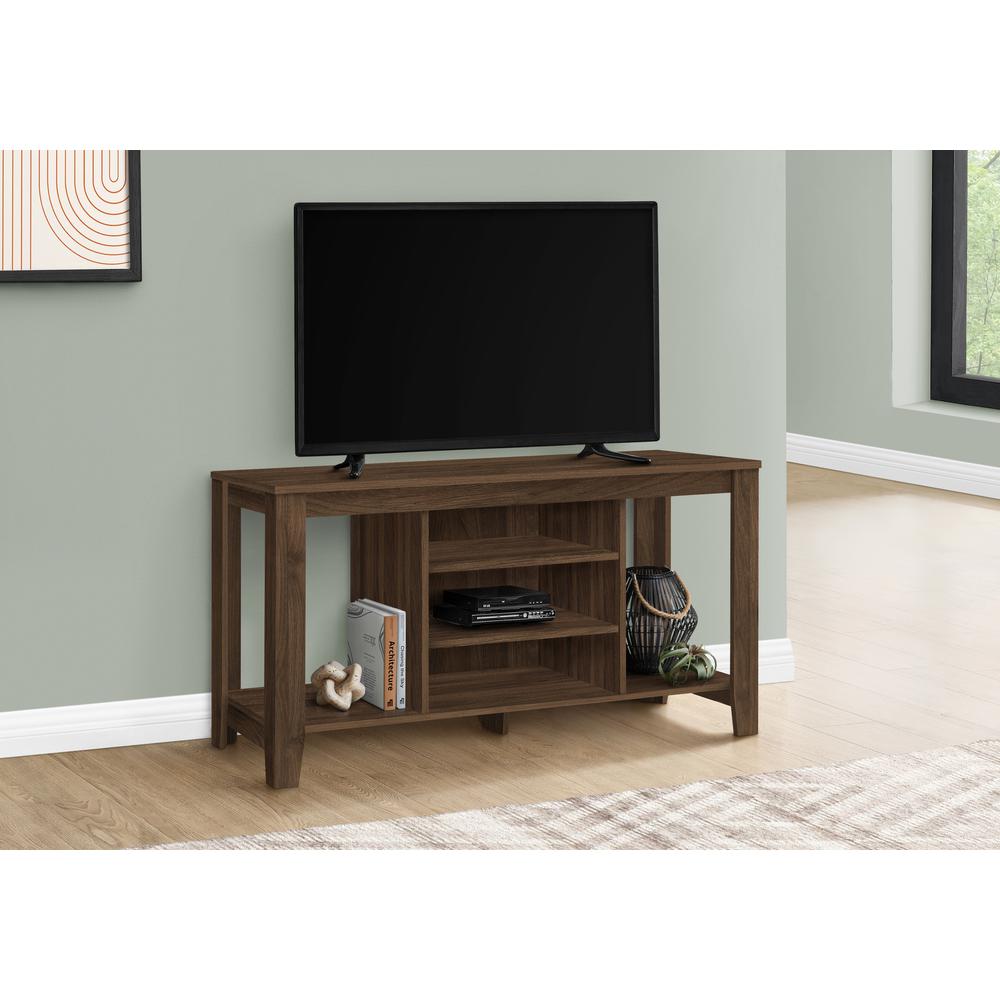 Tv Stand, 48 Inch, Console, Media Entertainment Center, Storage Shelves. Picture 2
