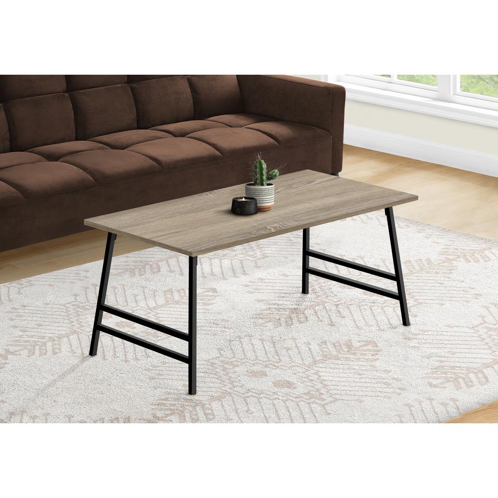 Coffee Table, Accent, Cocktail, Rectangular, Living Room, 40L, Brown Laminate. Picture 8