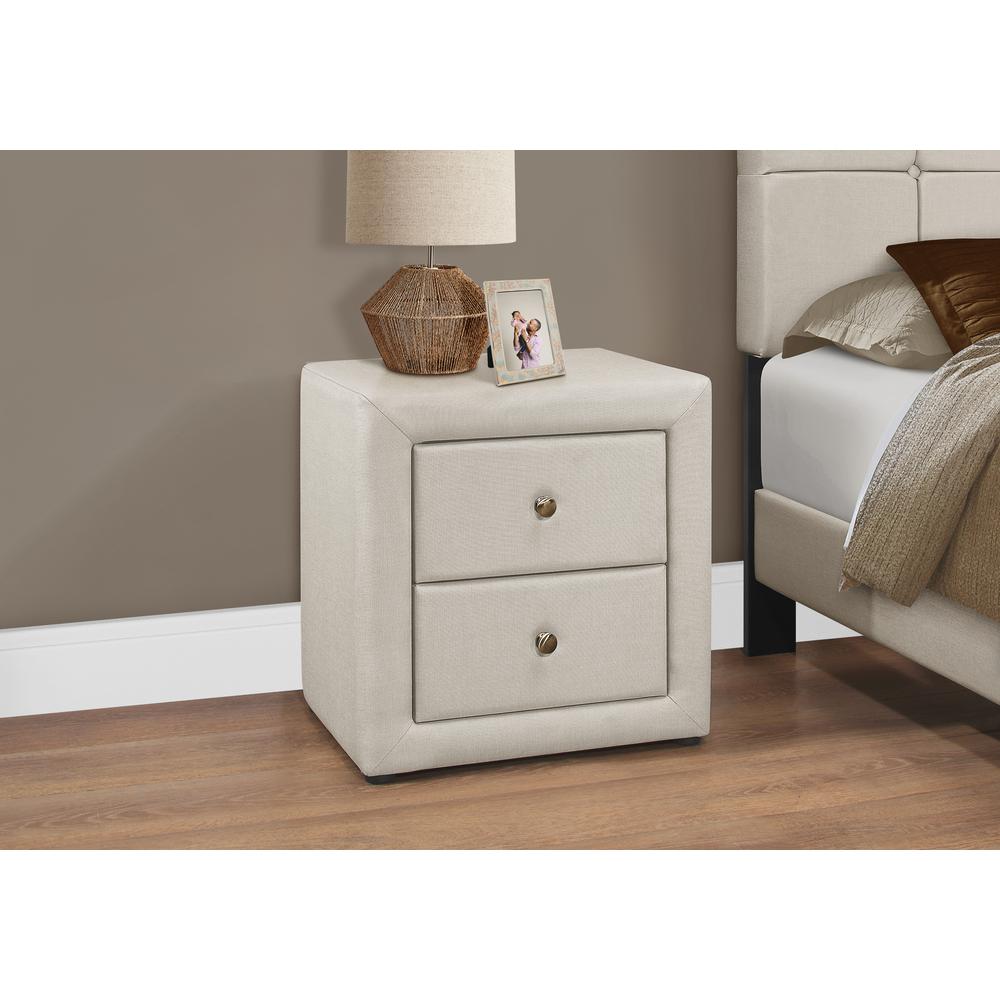 Bedroom Accent, Nightstand, End, Side, Lamp, Storage Drawer, Bedroom. Picture 9