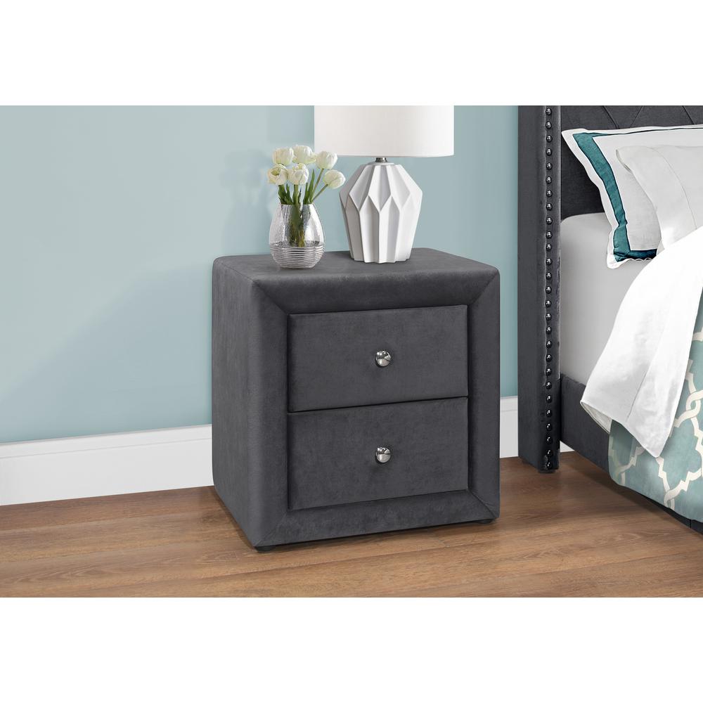 Bedroom Accent, Nightstand, End, Side, Lamp, Storage Drawer, Bedroom. Picture 2