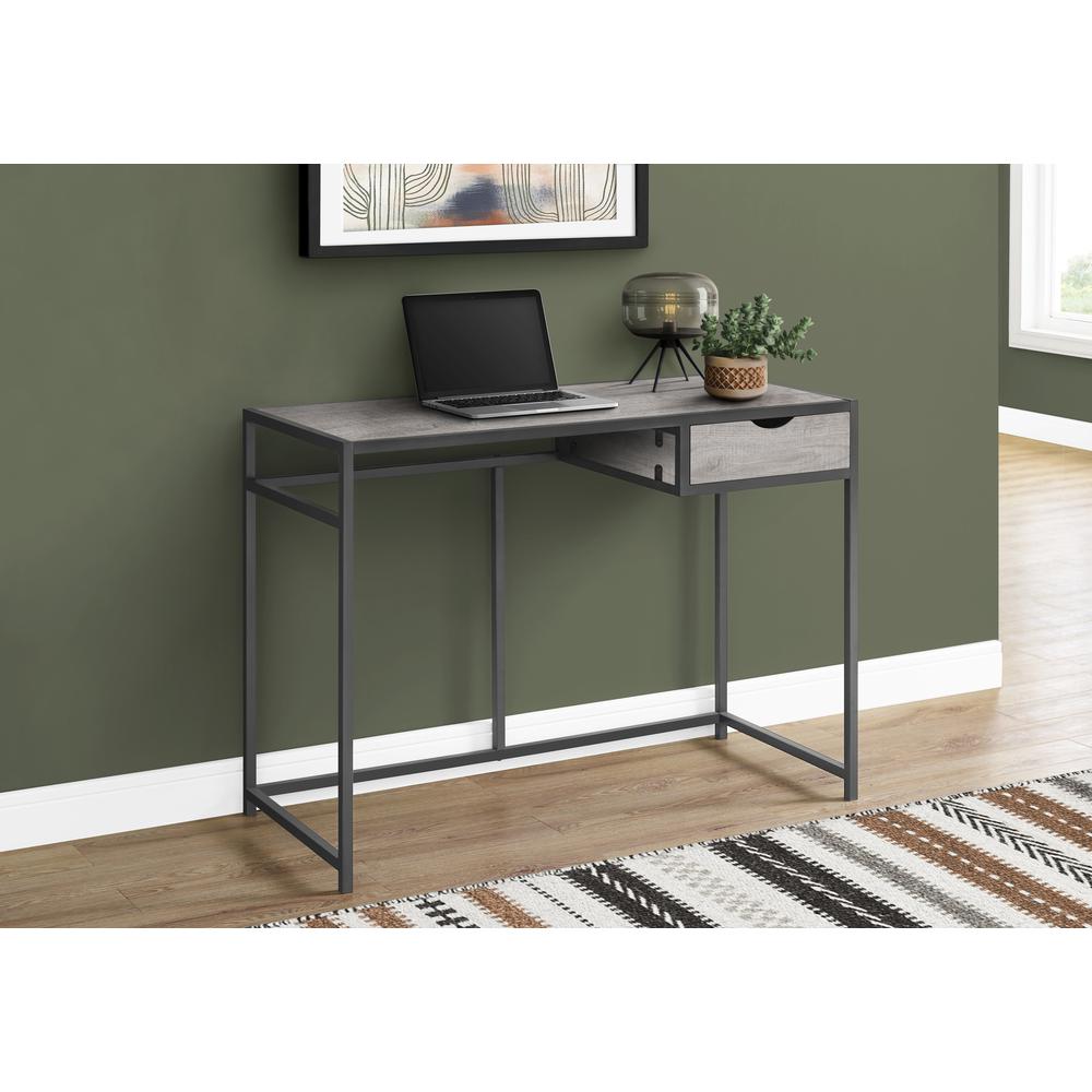 Computer Desk, Home Office, Laptop, Storage Drawer, 42L, Work. Picture 9