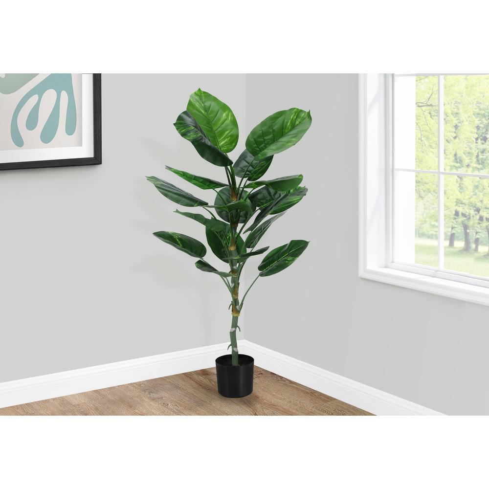 Artificial Plant, 54 Tall, Dieffenbachia Tree, Indoor, Faux, Fake, Floor. Picture 5