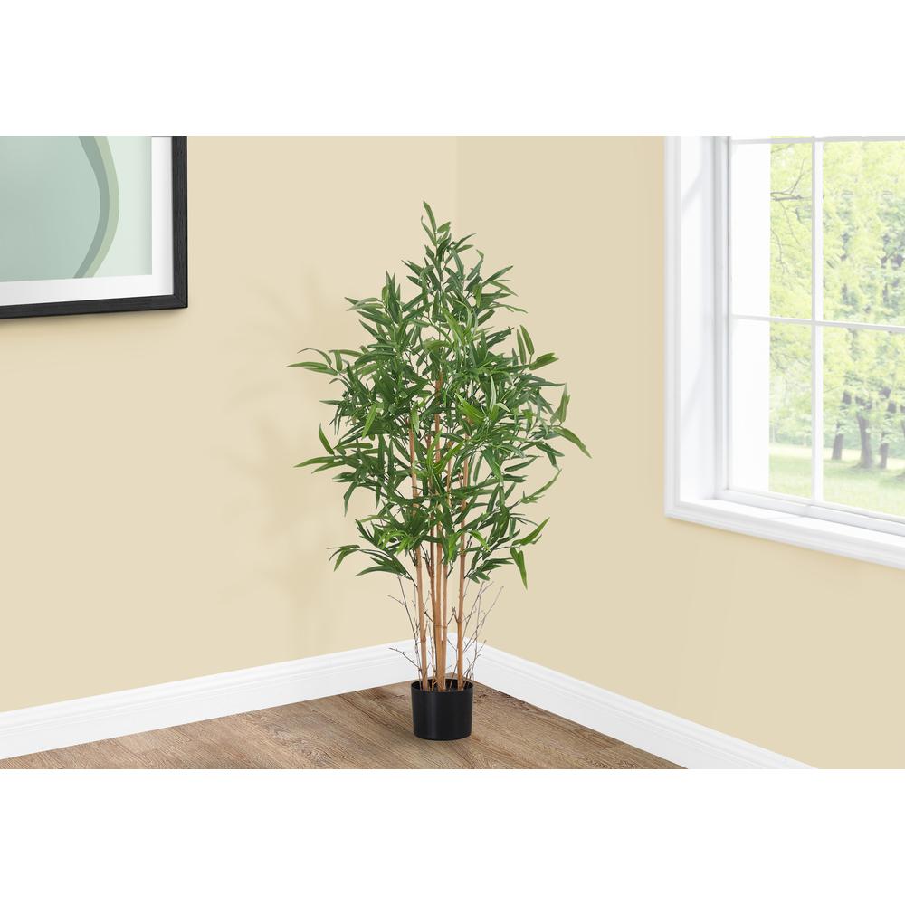 Artificial Plant, 50 Tall, Bamboo Tree, Indoor, Faux, Fake, Floor, Greenery. Picture 5