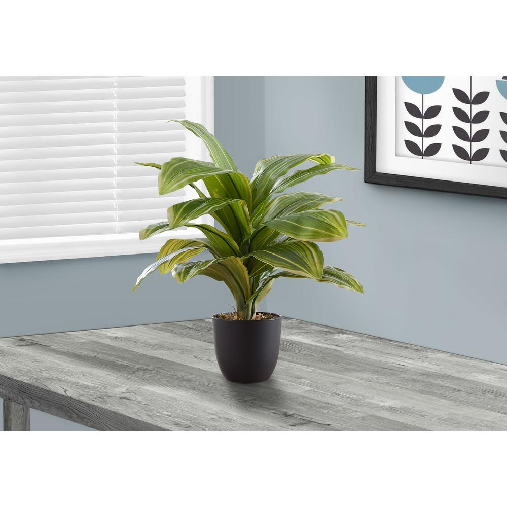 Artificial Plant, 17 Tall, Dracaena, Indoor, Faux, Fake, Table, Greenery. Picture 4