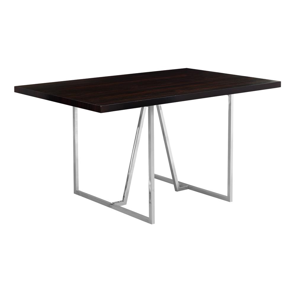 Dining Table, 60 Rectangular, Kitchen, Dining Room, Brown Laminate. Picture 1