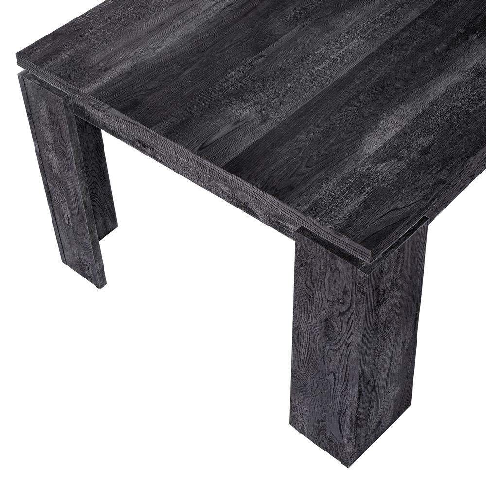 Dining Table, 60 Rectangular, Kitchen, Dining Room, Black Laminate. Picture 4