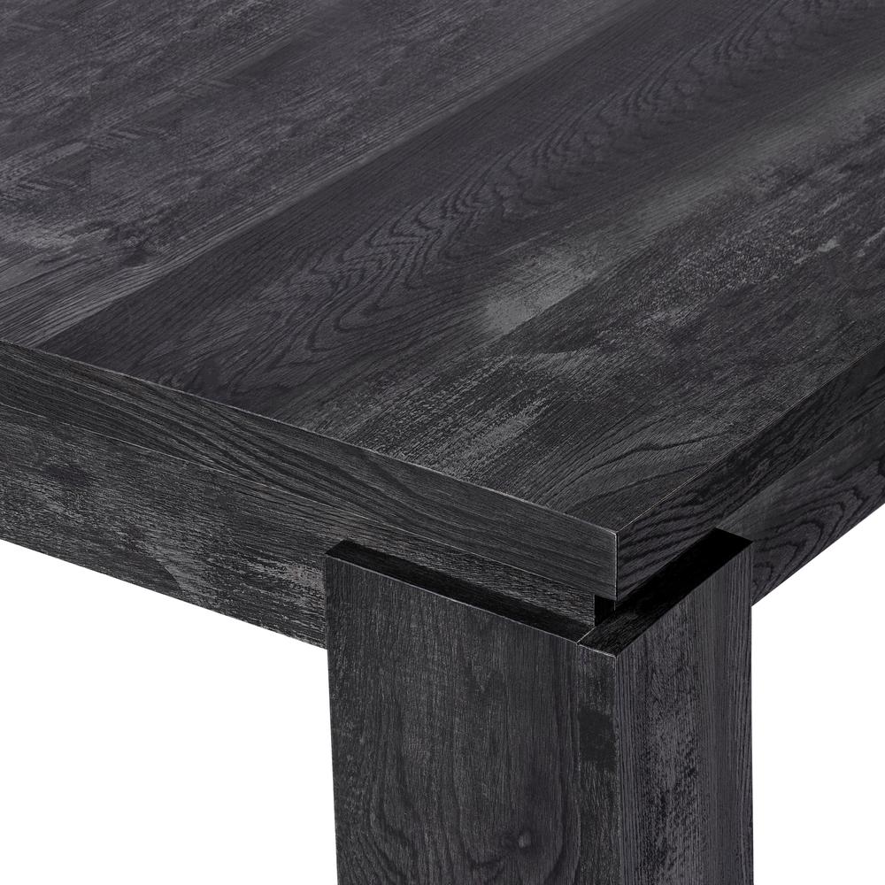 Dining Table, 60 Rectangular, Kitchen, Dining Room, Black Laminate. Picture 5