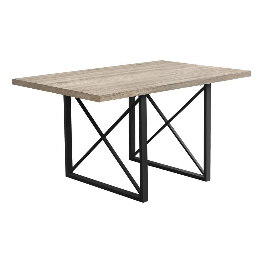 Dining Table, 60 Rectangular, Kitchen, Dining Room, Brown Laminate. Picture 1