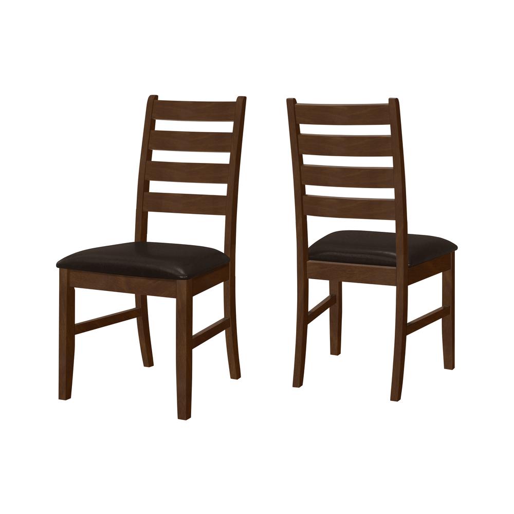 Dining Chair, 37 Height, Set Of 2, Dining Room, Kitchen, Side, Upholstered. Picture 1