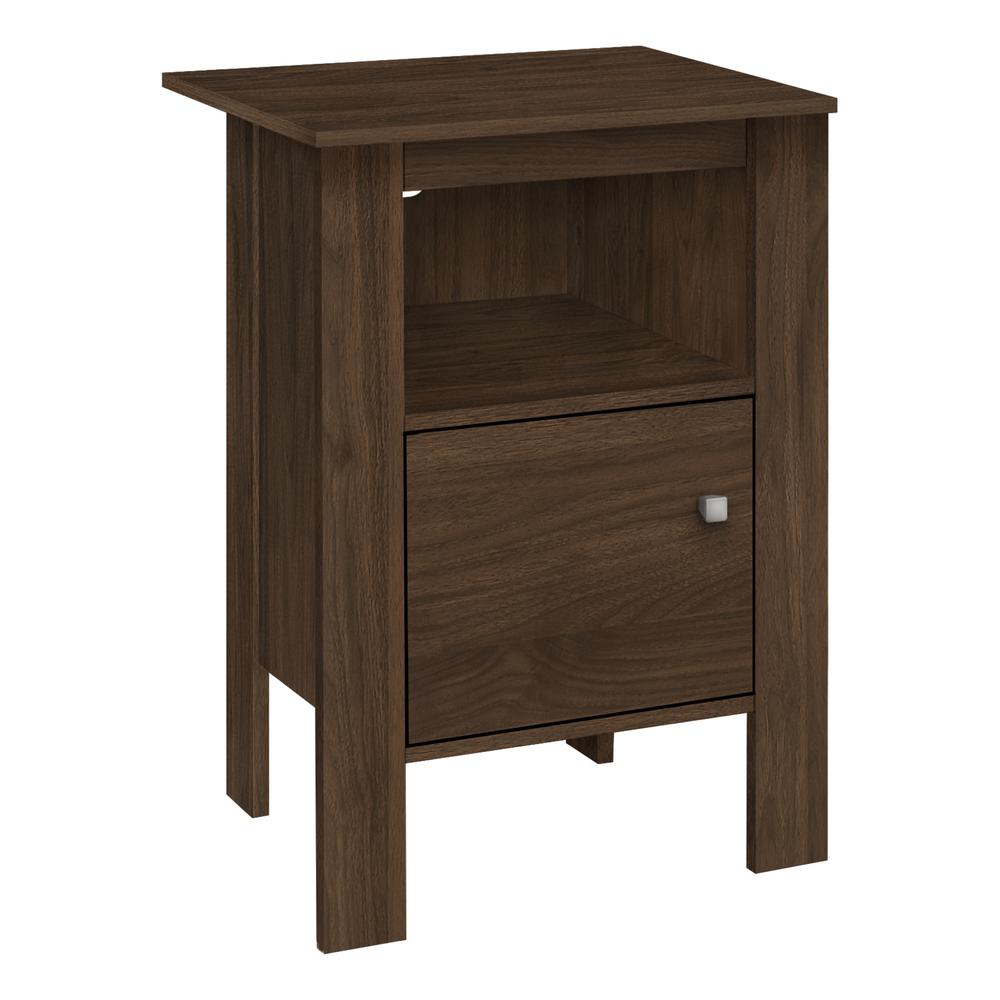 Accent Table, Side, End, Nightstand, Lamp, Storage, Living Room, Bedroom. Picture 1