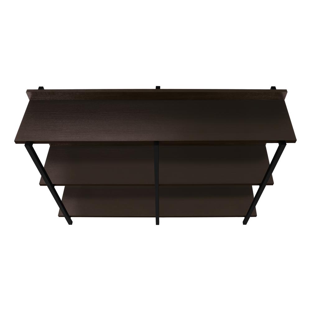 Accent Table, Console, Entryway, Narrow, Sofa, Living Room, Bedroom, Brown. Picture 5