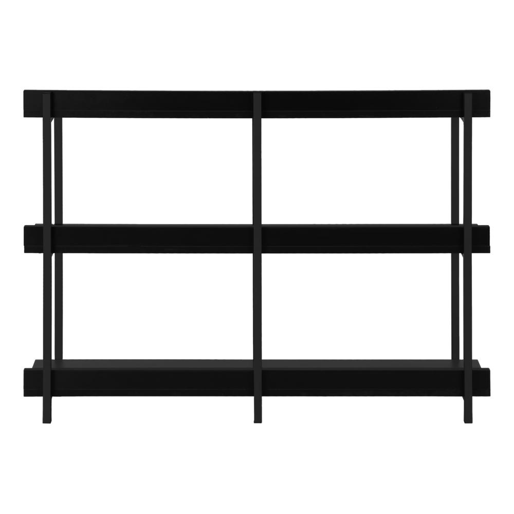 Accent Table, Console, Entryway, Narrow, Sofa, Living Room, Bedroom, Black. Picture 4