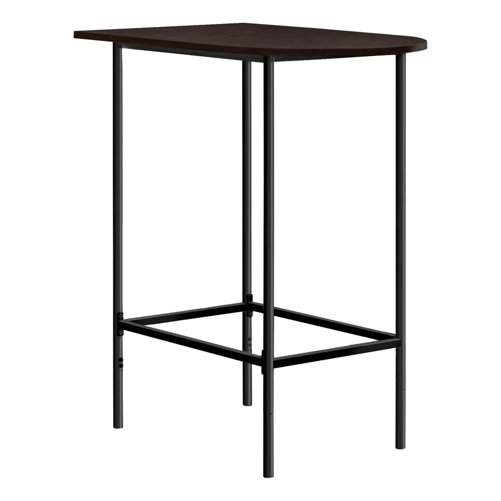 Home Bar, Bar Table, Bar Height, Pub, 36 Rectangular, Small, Kitchen, Brown. Picture 1