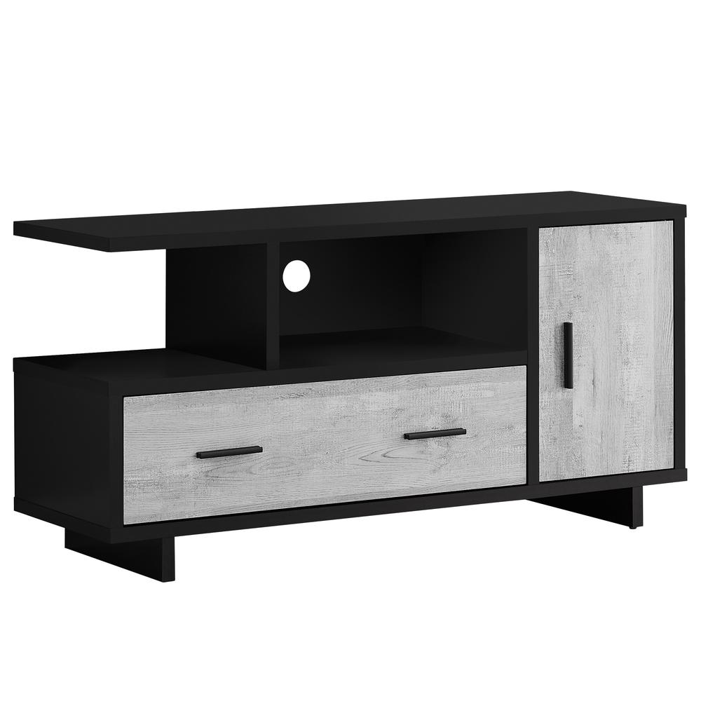 Tv Stand, 48 Inch, Console, Media Entertainment Center, Storage Cabinet. Picture 1