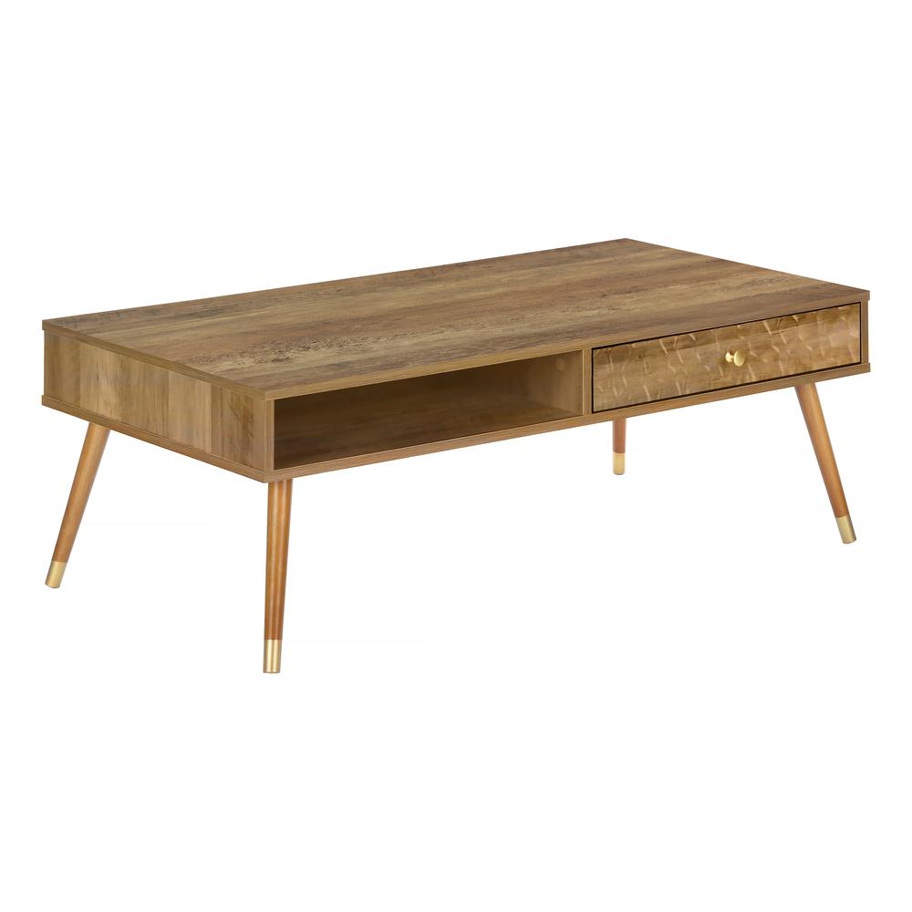 Coffee Table, Accent, Cocktail, Rectangular, Storage, Living Room, 44L. Picture 1