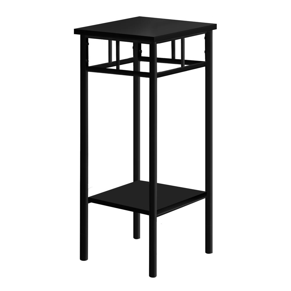 Accent Table, Side, End, Plant Stand, Square, Living Room, Bedroom. Picture 1