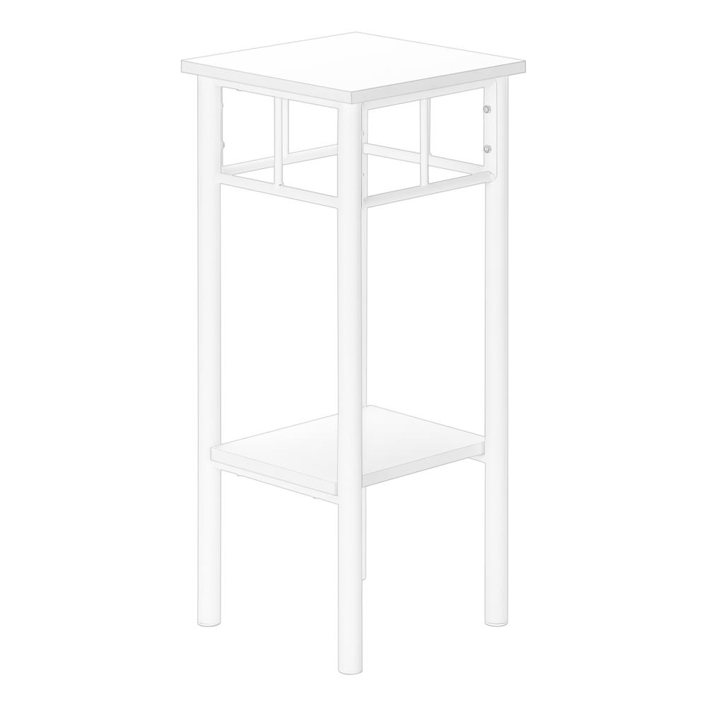 Accent Table, Side, End, Plant Stand, Square, Living Room, Bedroom. Picture 1