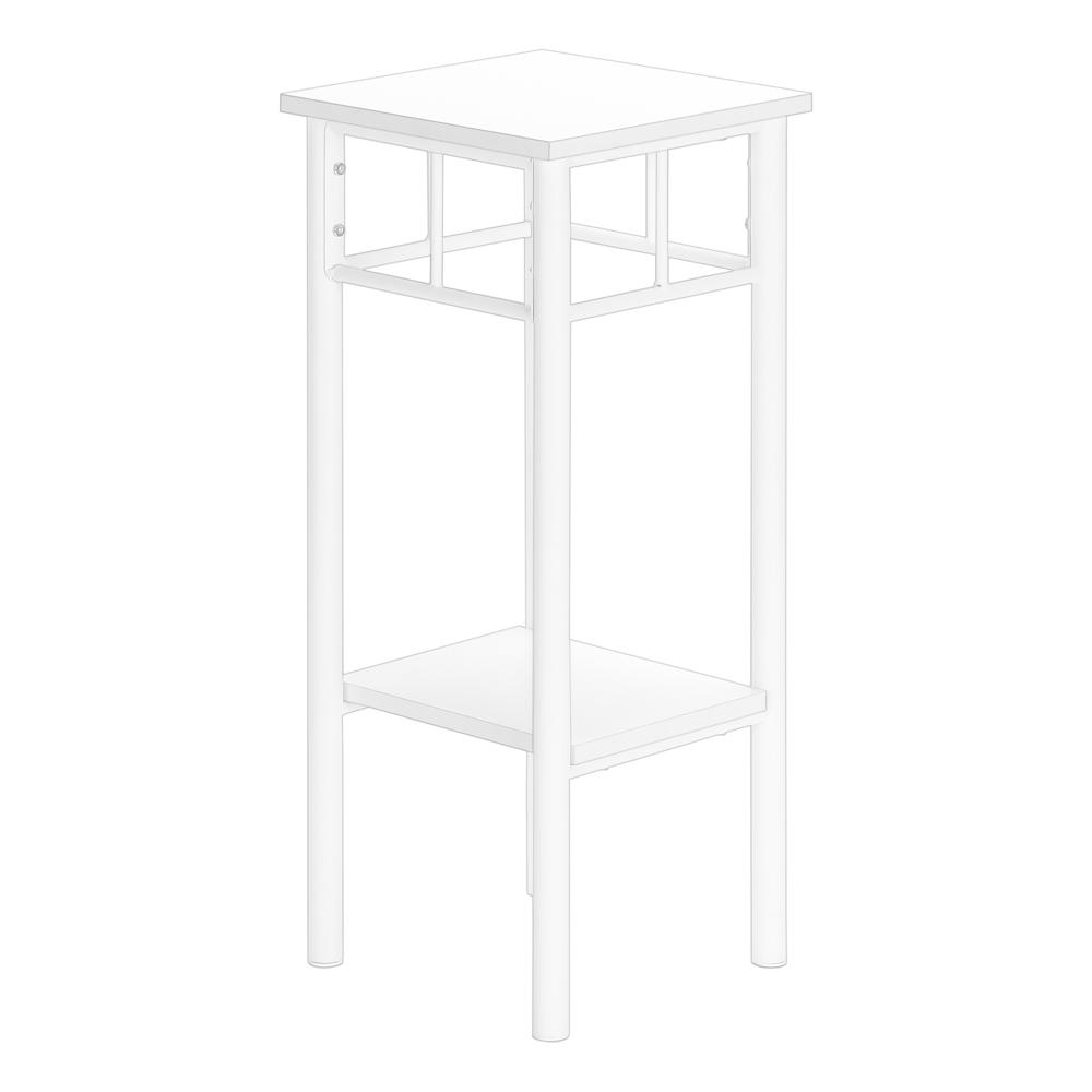 Accent Table, Side, End, Plant Stand, Square, Living Room, Bedroom. Picture 3