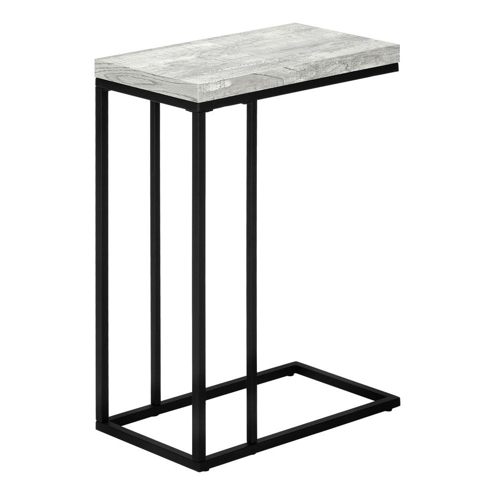 Accent Table, C-shaped, End, Side, Snack, Living Room, Bedroom. Picture 4