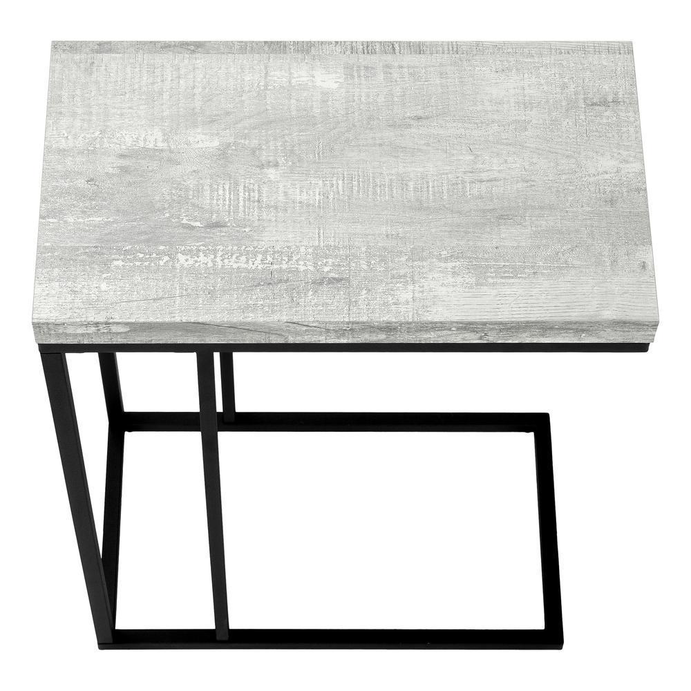 Accent Table, C-shaped, End, Side, Snack, Living Room, Bedroom. Picture 5