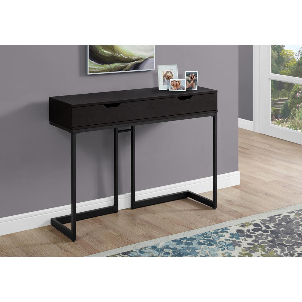 Accent Table, Console, Entryway, Narrow, Sofa, Storage Drawer, Living Room. Picture 3