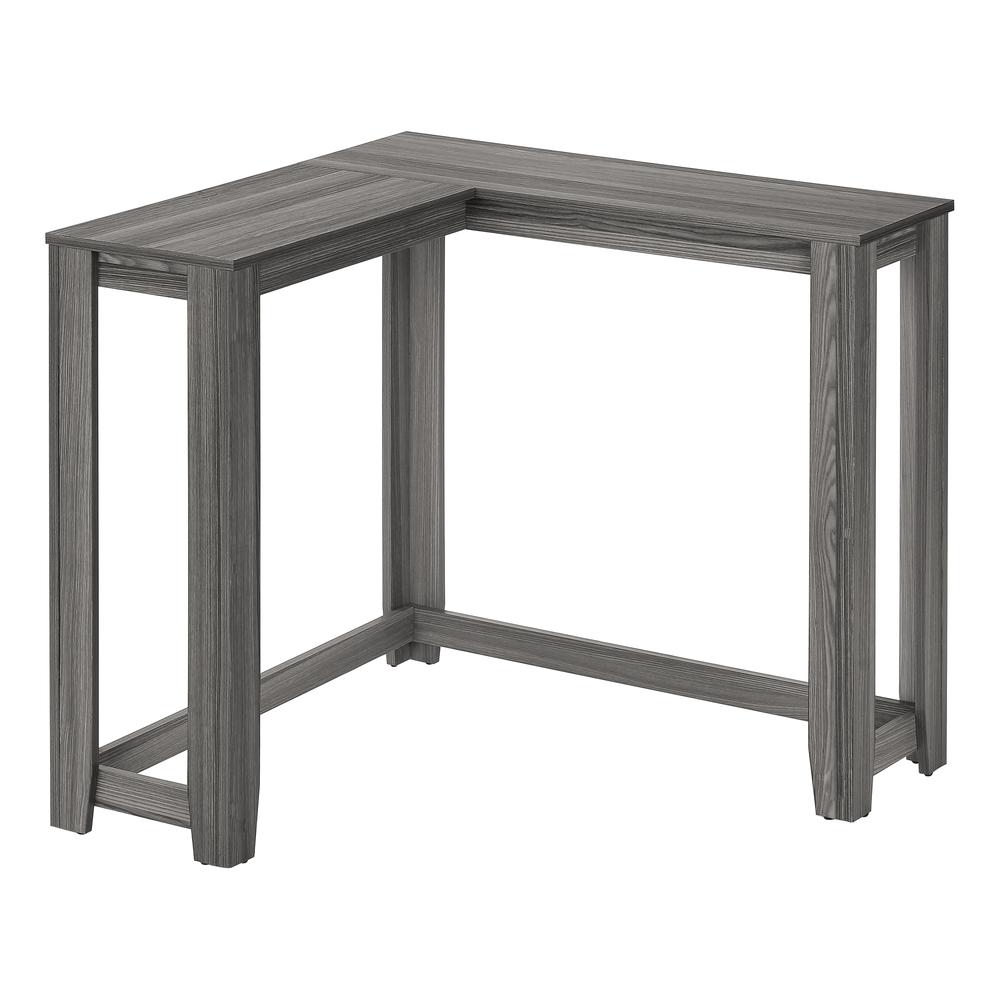 Accent Table, Console, Entryway, Narrow, Corner, Living Room, Bedroom, Grey Lam. Picture 1