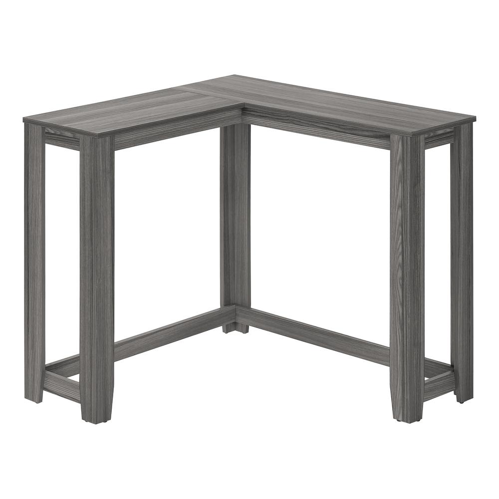 Accent Table, Console, Entryway, Narrow, Corner, Living Room, Bedroom, Grey Lam. Picture 2
