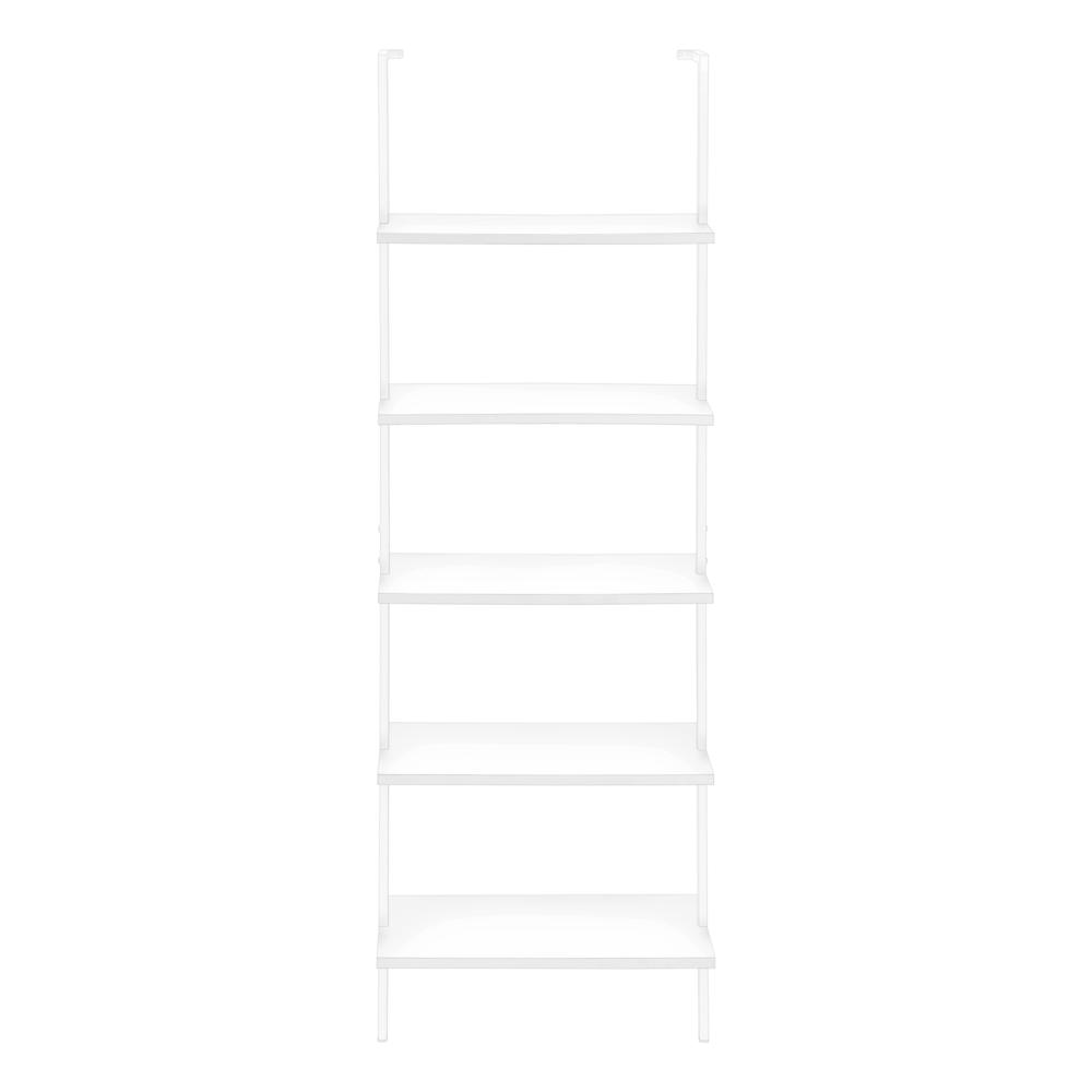 Bookshelf, Bookcase, Etagere, Ladder, 5 Tier, 72H, Office, Bedroom. Picture 2