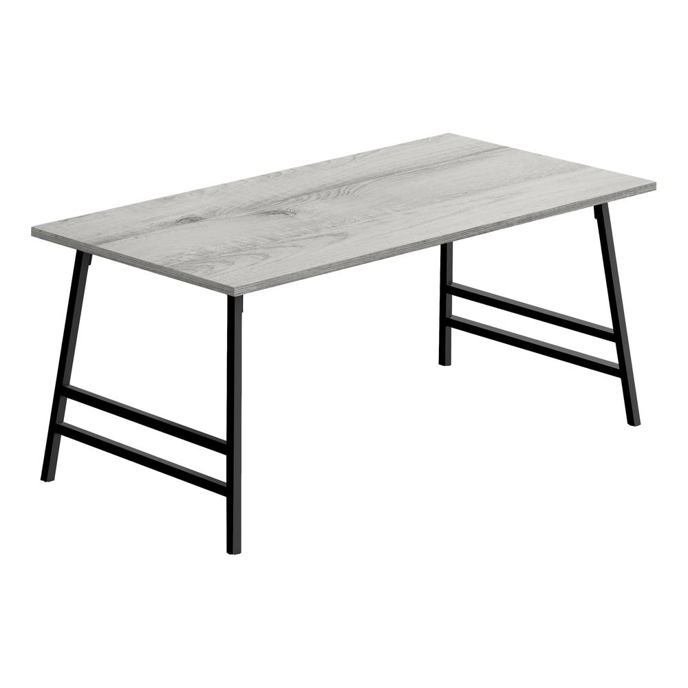 Coffee Table, Accent, Cocktail, Rectangular, Living Room, 40L, Grey Laminate. Picture 1