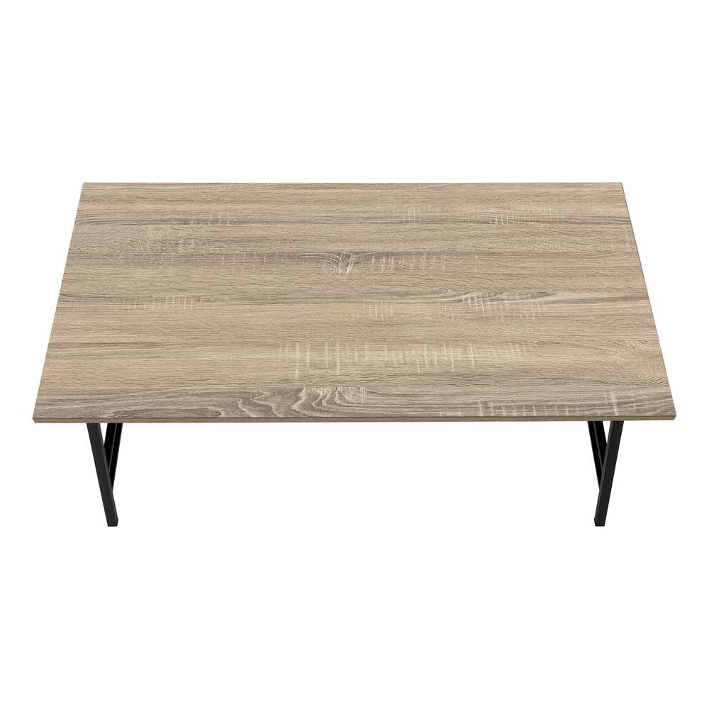 Coffee Table, Accent, Cocktail, Rectangular, Living Room, 40L, Brown Laminate. Picture 5