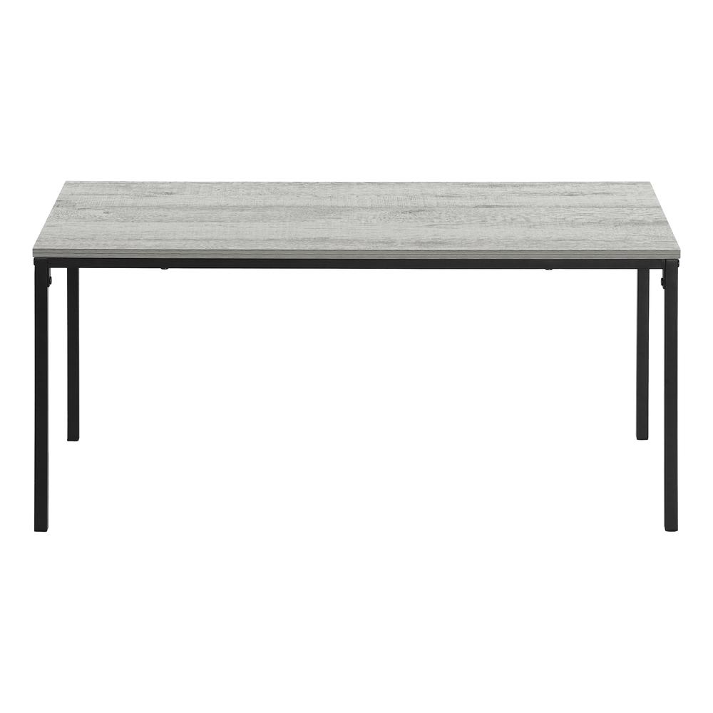 Coffee Table, Accent, Cocktail, Rectangular, Living Room, 40L, Grey Laminate. Picture 4