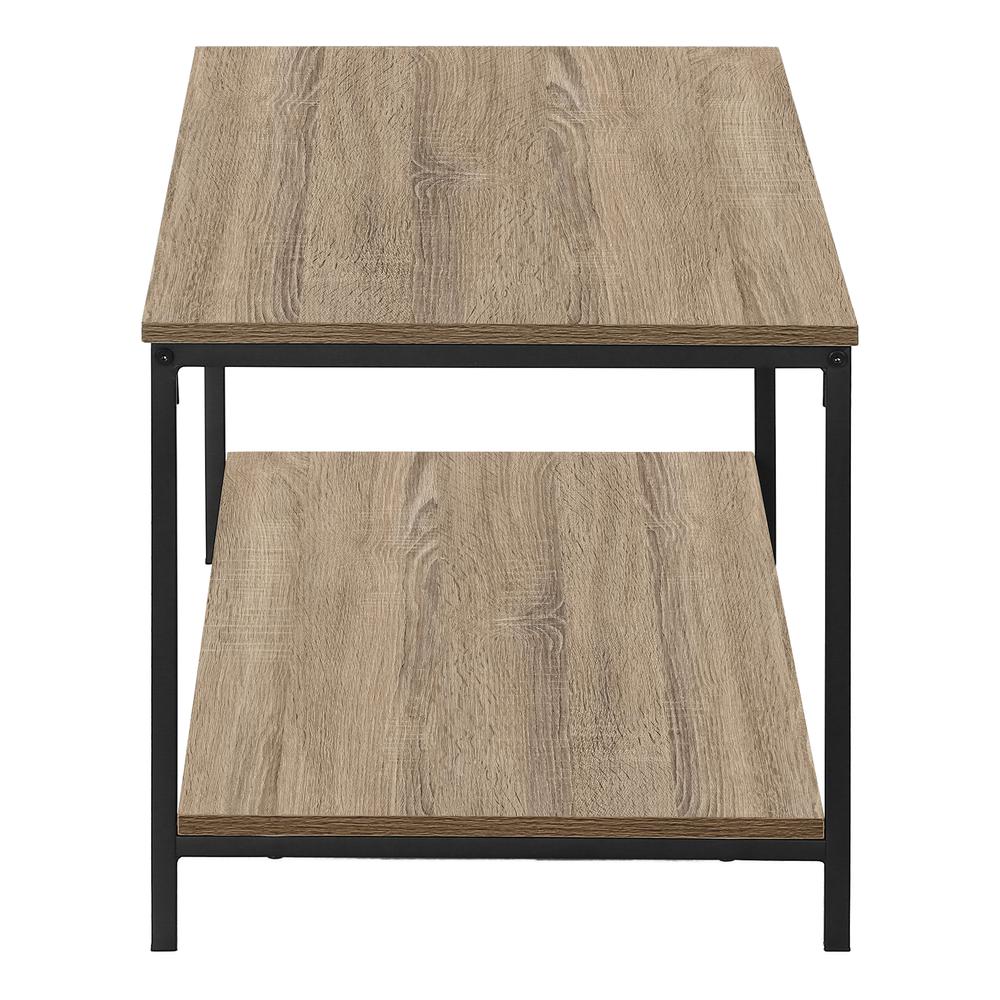 Coffee Table, Accent, Cocktail, Rectangular, Living Room, 40L, Brown Laminate. Picture 3