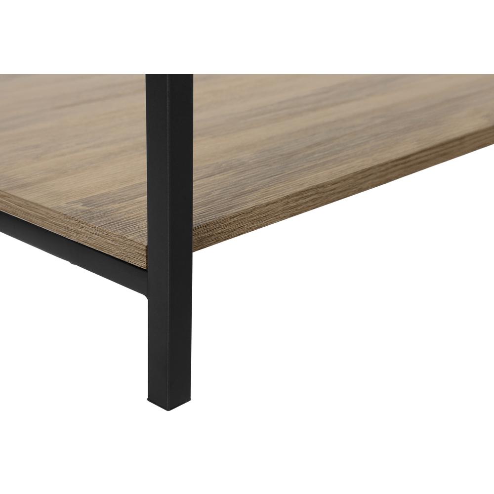 Coffee Table, Accent, Cocktail, Rectangular, Living Room, 40L, Brown Laminate. Picture 7