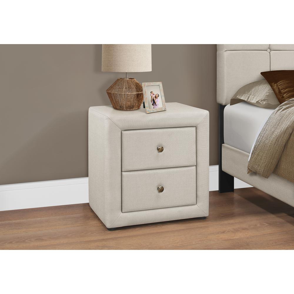 Bedroom Accent, Nightstand, End, Side, Lamp, Storage Drawer, Bedroom. Picture 10