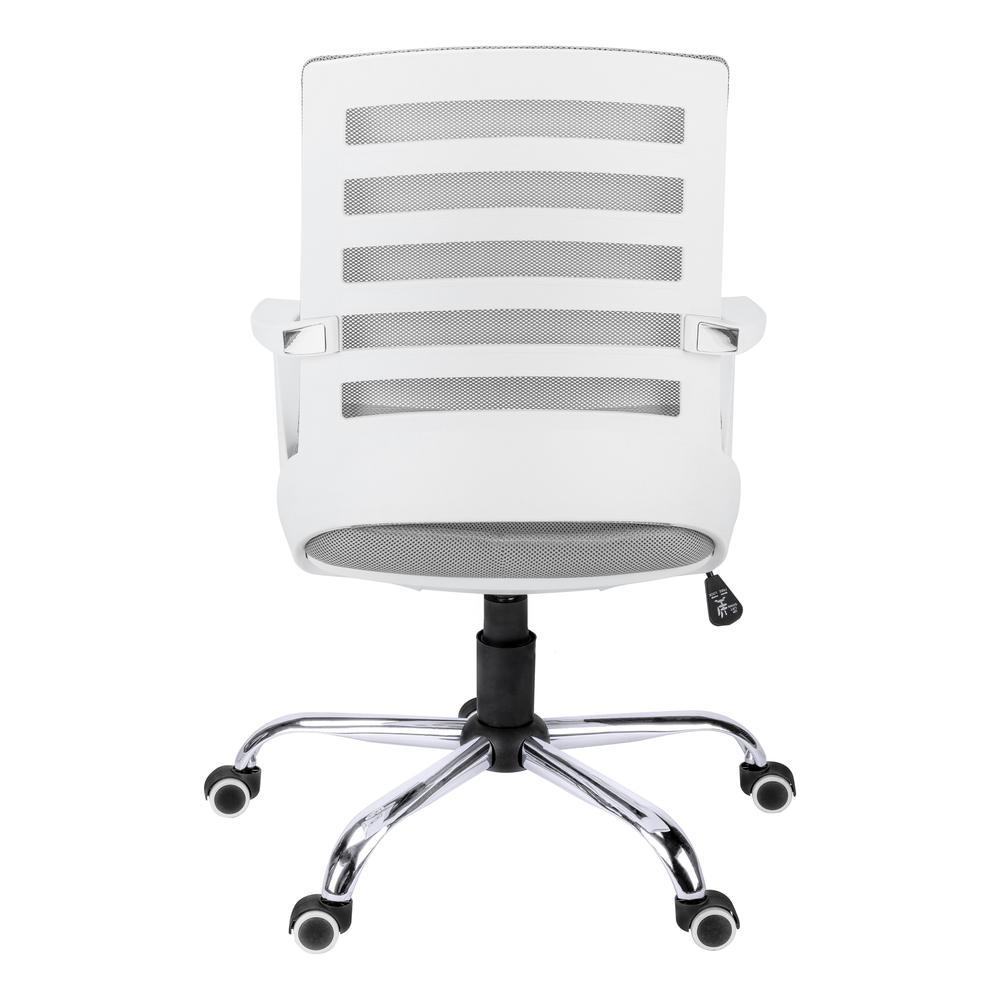 Office Chair, Adjustable Height, Swivel, Ergonomic, Armrests, Computer Desk. Picture 5