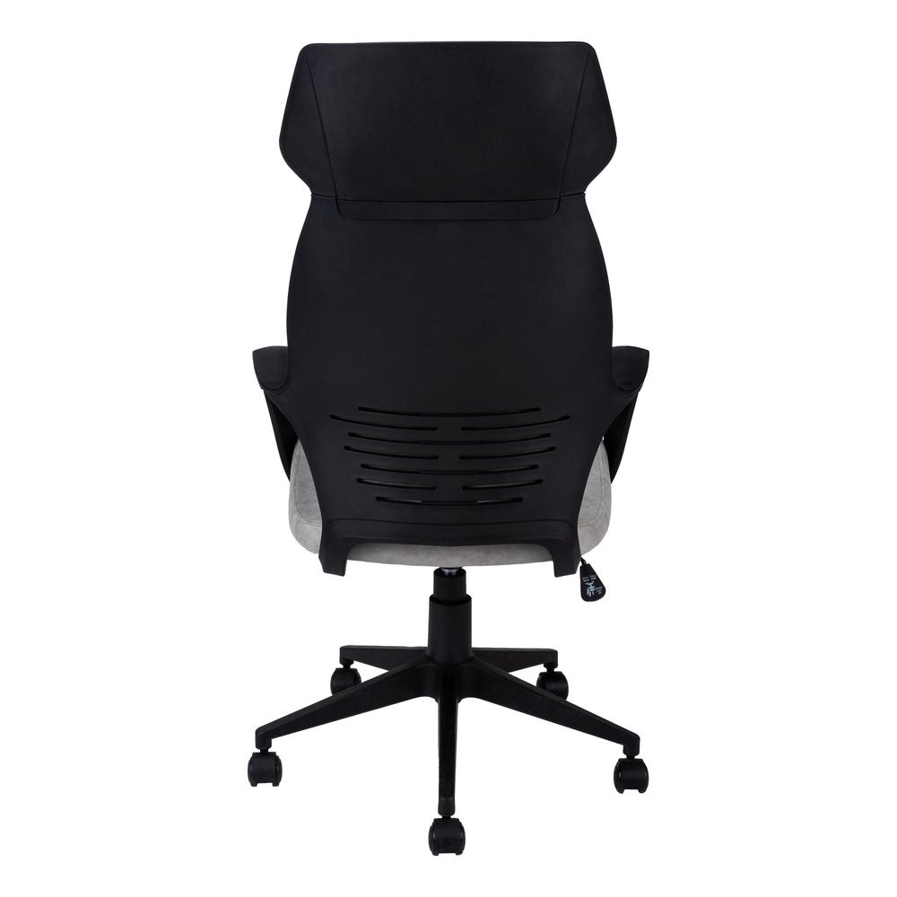 Office Chair, Adjustable Height, Swivel, Ergonomic, Armrests, Computer Desk. Picture 5