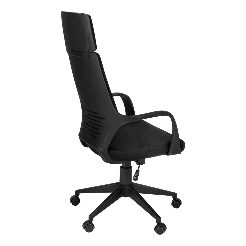 Office Chair, Adjustable Height, Swivel, Ergonomic, Armrests, Computer Desk. Picture 3