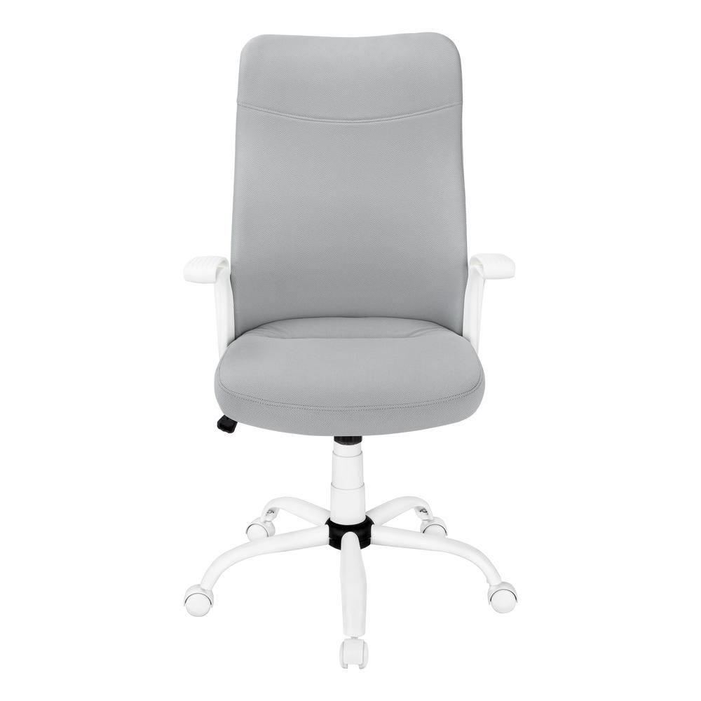 Office Chair, Adjustable Height, Swivel, Ergonomic, Armrests, Computer Desk. Picture 2