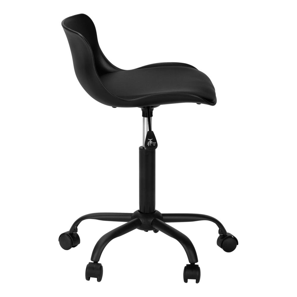 Office Chair, Adjustable Height, Swivel, Ergonomic, Computer Desk, Work. Picture 4