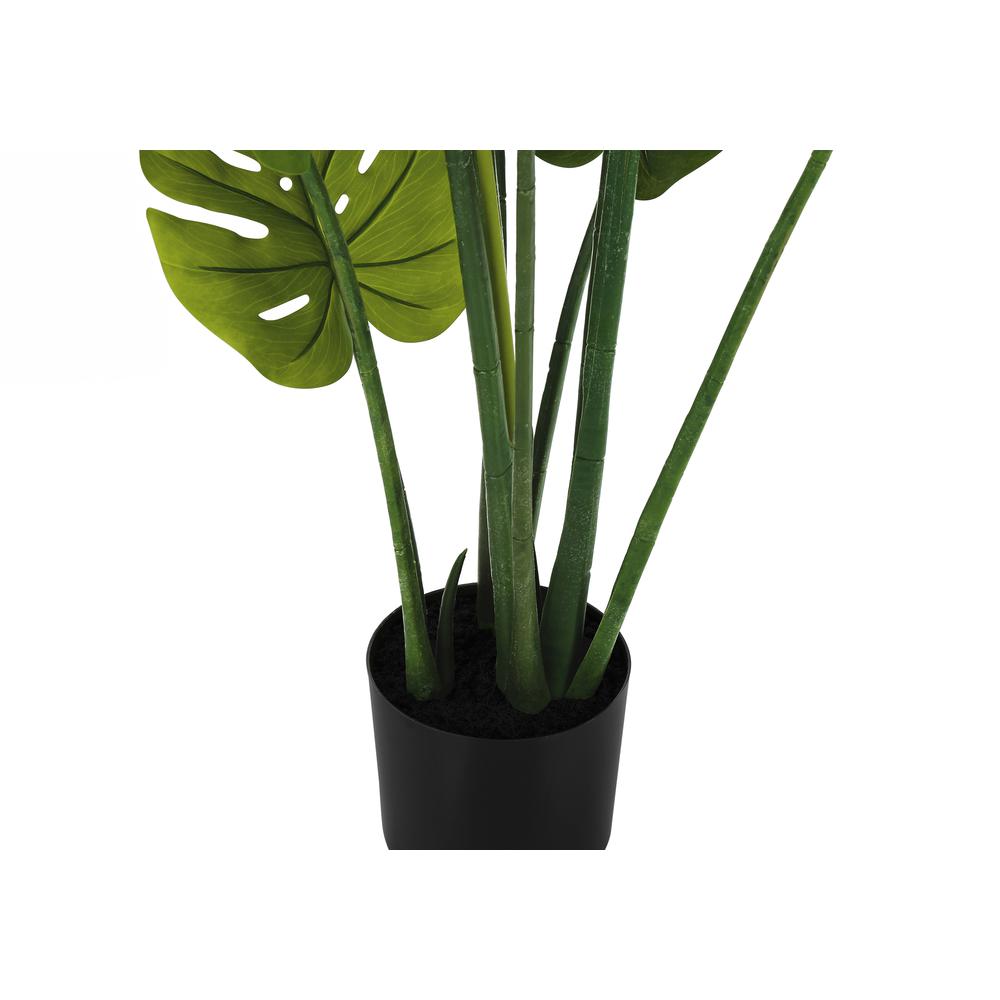 Artificial Plant, 45 Tall, Monstera Tree, Indoor, Faux, Fake, Floor, Greenery. Picture 2