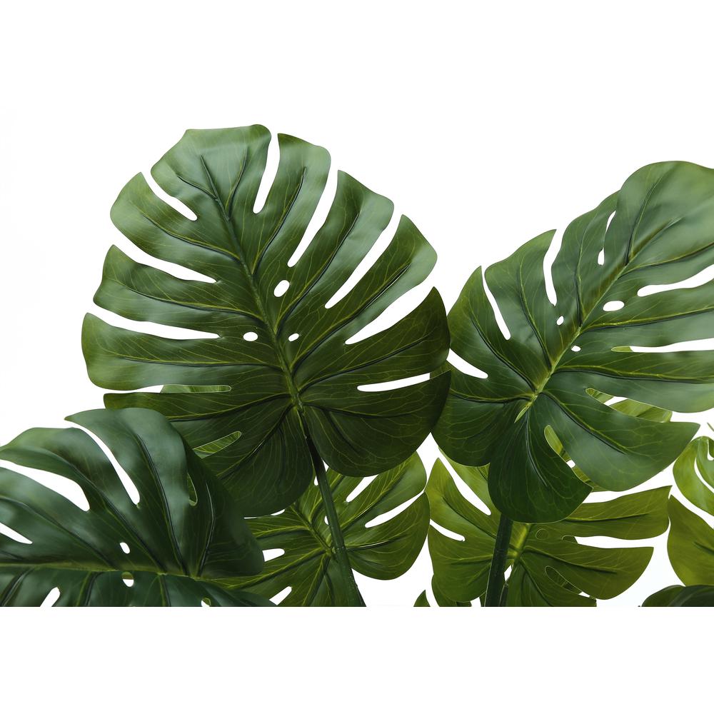 Artificial Plant, 45 Tall, Monstera Tree, Indoor, Faux, Fake, Floor, Greenery. Picture 3