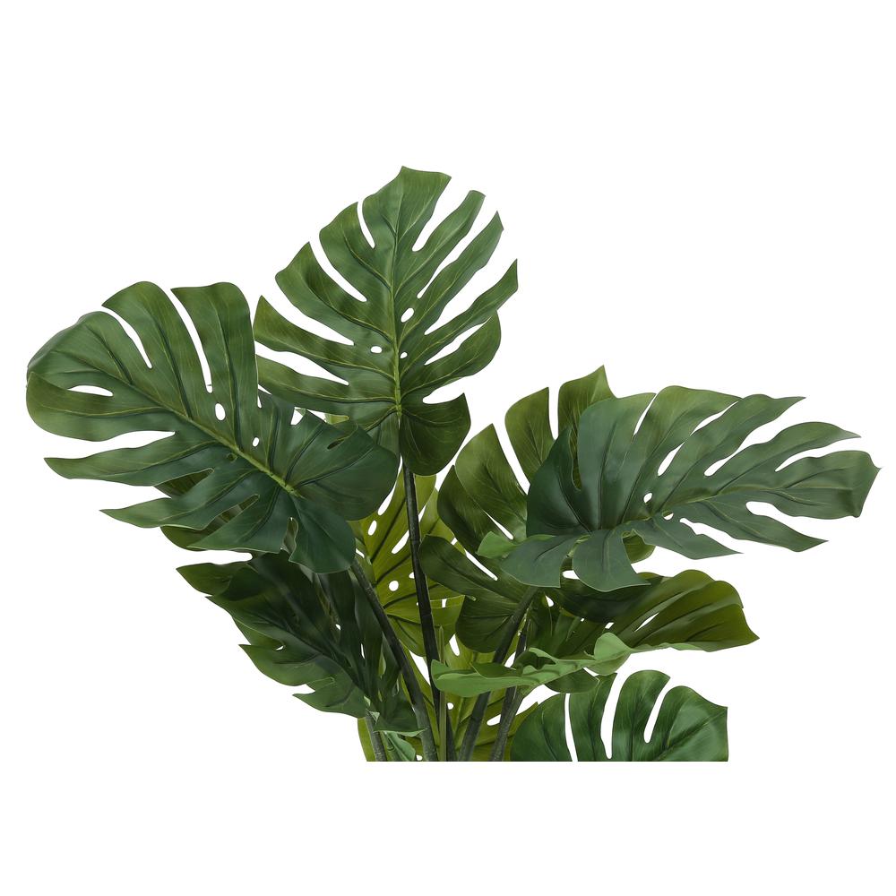 Artificial Plant, 45 Tall, Monstera Tree, Indoor, Faux, Fake, Floor, Greenery. Picture 4