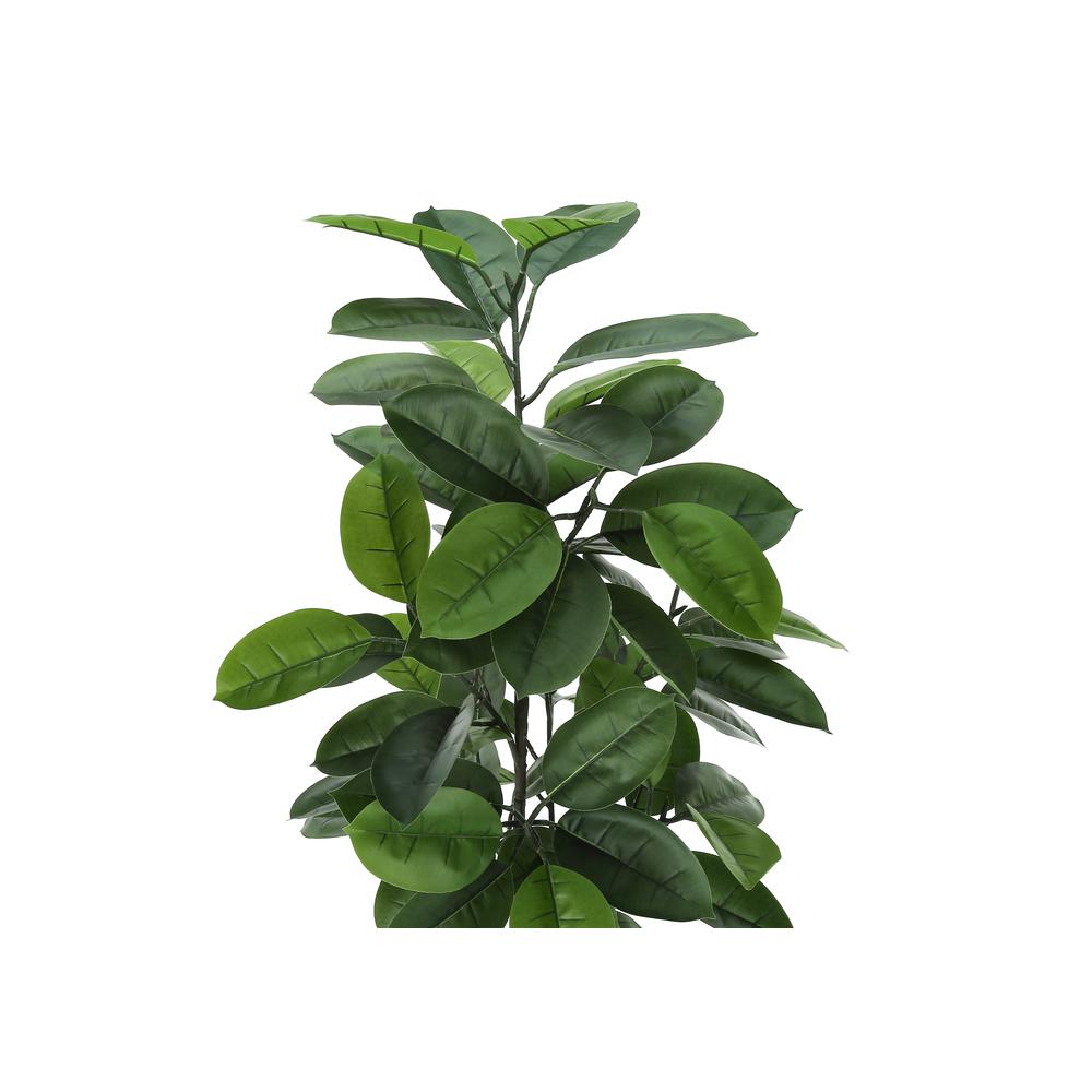 Artificial Plant, 52 Tall, Rubber Tree, Indoor, Faux, Fake, Floor, Greenery. Picture 4