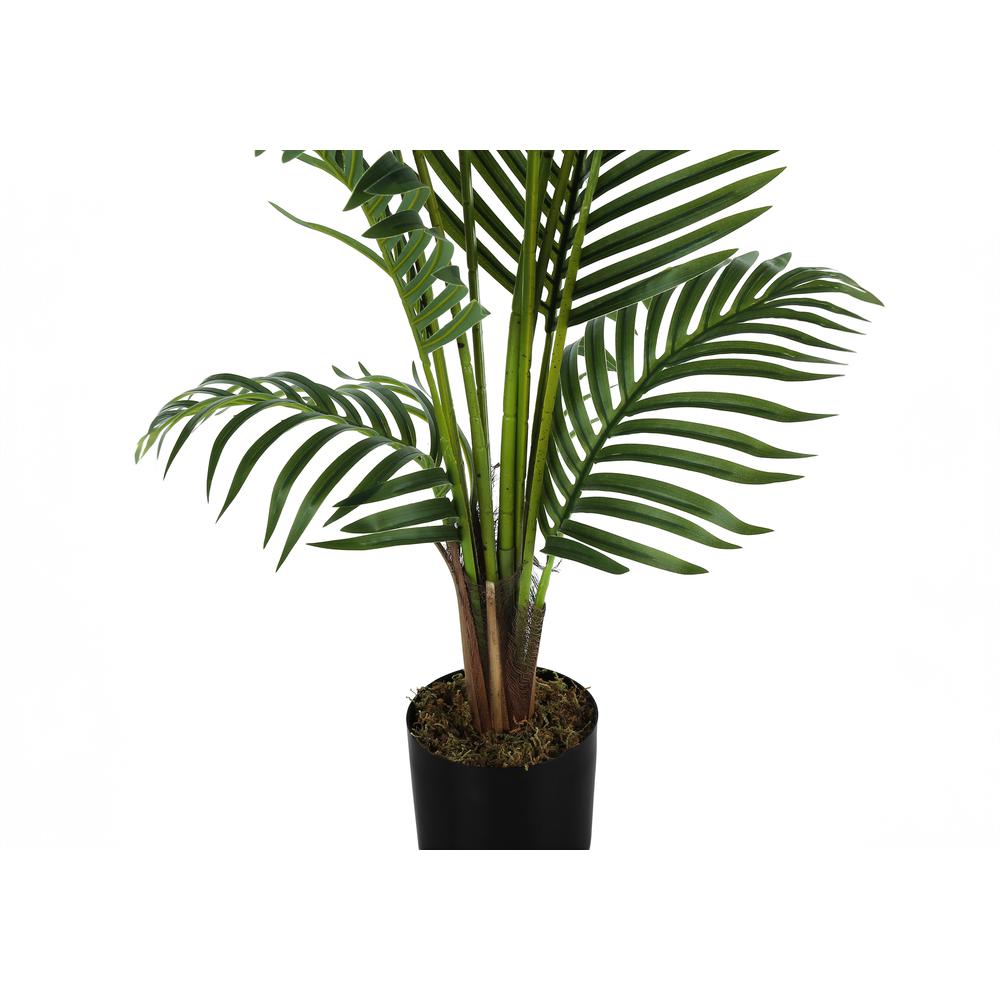 Artificial Plant, 57 Tall, Palm Tree, Indoor, Faux, Fake, Floor, Greenery. Picture 2