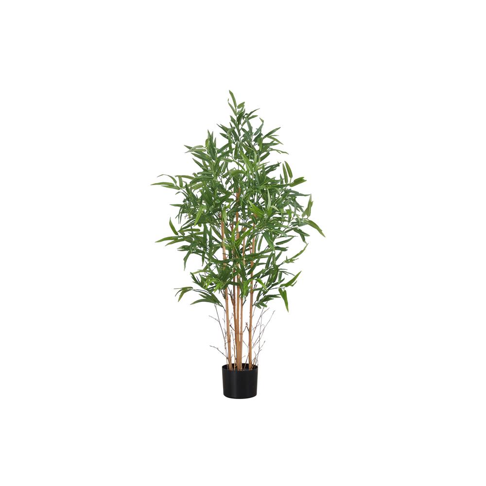 Artificial Plant, 50 Tall, Bamboo Tree, Indoor, Faux, Fake, Floor, Greenery. Picture 1