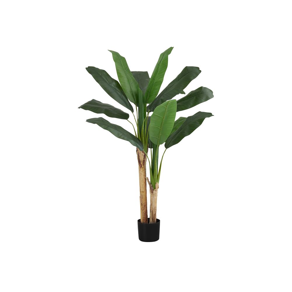 Artificial Plant, 55 Tall, Banana Tree, Indoor, Faux, Fake, Floor, Greenery. Picture 1