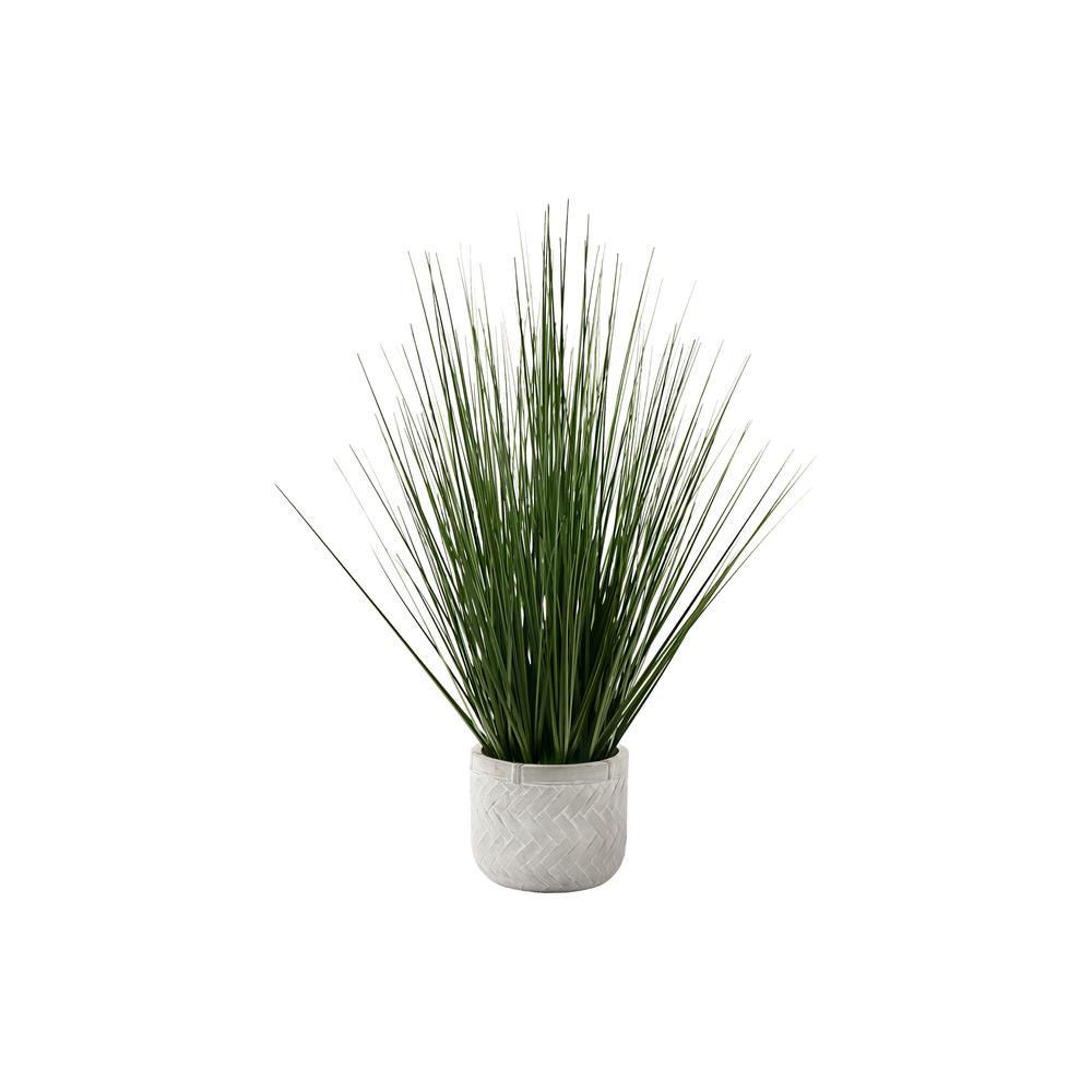 Artificial Plant, 21 Tall, Grass, Indoor, Faux, Fake, Table, Greenery. Picture 1