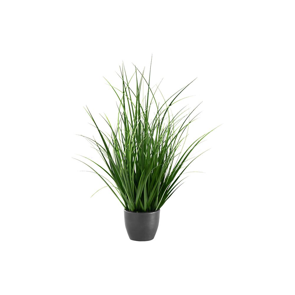Artificial Plant, 23 Tall, Grass, Indoor, Faux, Fake, Table, Greenery. Picture 1