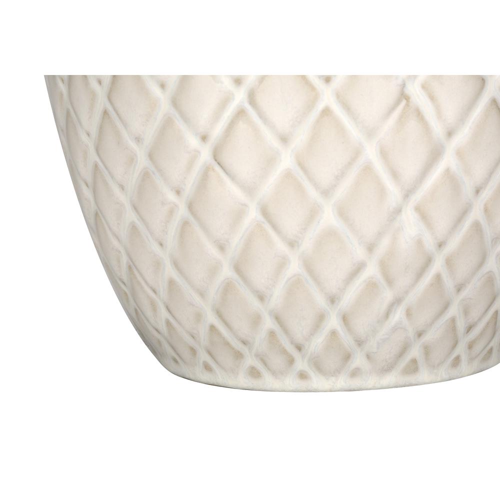 ="Lighting, 25""H, Table Lamp, Cream Ceramic, Ivory / Cream Shade, Transitional. Picture 2