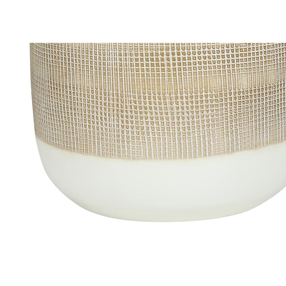Lighting, 27"H, Table Lamp, Cream Ceramic, Beige Shade, Contemporary. Picture 2